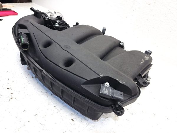 16-19 Explorer Police Interceptor Upper Intake Manifold With Throttle Body 3.7L — photo 7