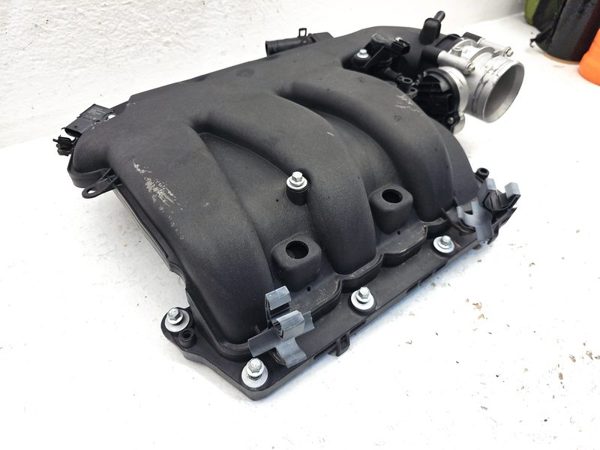 16-19 Explorer Police Interceptor Upper Intake Manifold With Throttle Body 3.7L — photo 3