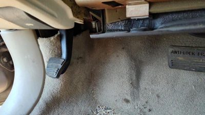 97-99 Cadillac Deville Parking Brake Pedal Assembly Oem Complete Emergency Unit