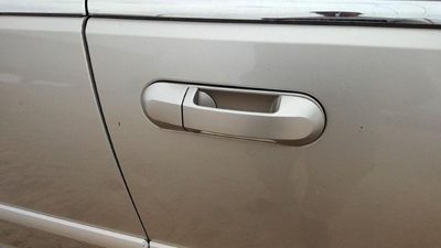 2003-05 Lincoln Aviator Passenger Right Front Outside Door Handle Oem Silver Jp