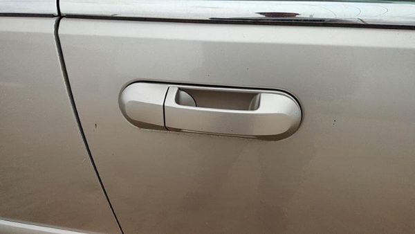 2003-05 Lincoln Aviator Passenger Right Front Outside Door Handle Oem Silver Jp — photo 2