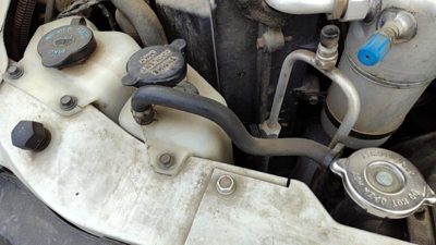1985-1994 Gmc Safari Coolant Reservoir Radiator Overflow Tank Bottle Oem