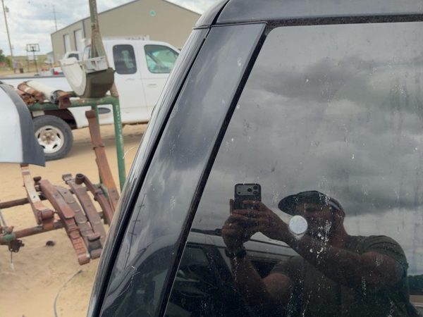97-02 Ford Expedition Passenger Right Rear Moulding On Quarter Panel Oem Black — photo 6