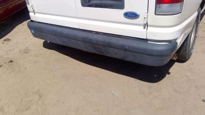 1992-1993 Ford Van E150 Rear Bumper Assembly With Brackets Oem F2uz17906a