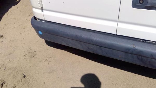 1992-1993 Ford Van E150 Rear Bumper Assembly With Brackets Oem F2uz17906a — photo 6