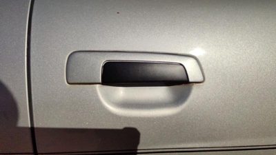 00-05 Eclipse Passenger Right Front Outside Door Handle A68 Sterling Silver