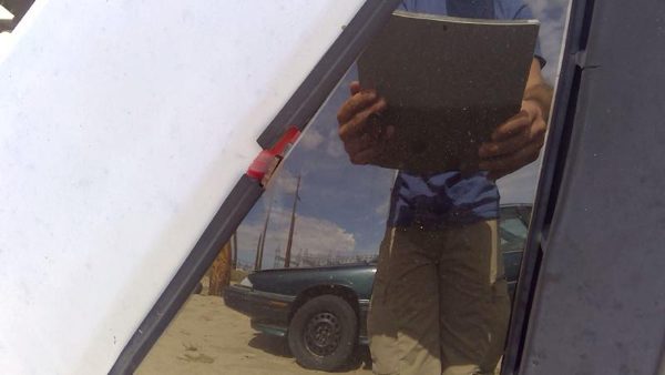 1984 Pontiac Fiero Quarter Glass/window RH Passenger Right Rear Glass Back Side — photo 5