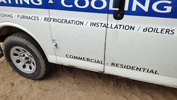 2012 Chevy Express 1500 Rear Door RH White 50U — photo 1