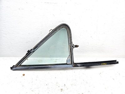 80-91 F150 Passenger Right Front Vent Window Small Door Glass With Frame Oem