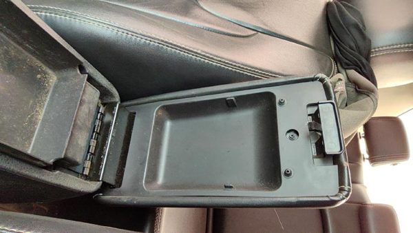 10-12 Ford Fusion Center Console Lid Only Arm Rest Fold Down At Fwd Charcoal Fw — photo 5