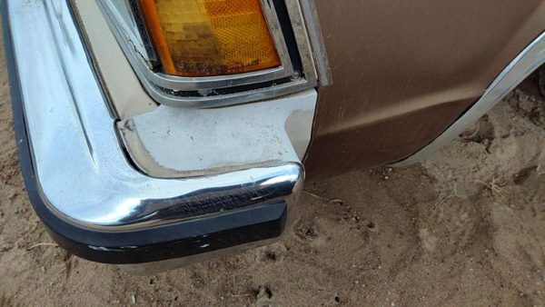 1981-1983 Chevy Malibu Driver Left Front Bumper Filler Trim Stip Moulding Oem — photo 5