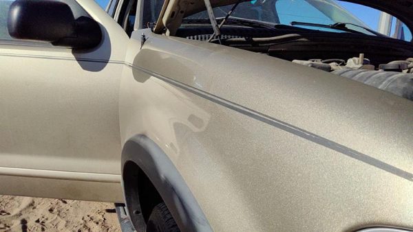 2003 Ford Explorer Fender RH B2 Harvest Gold Rust — photo 6