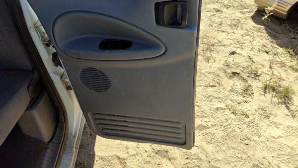 1998-2001 Ram 1500 Driver Left Rear Door Trim Panel With Switches Back Gray — photo 4
