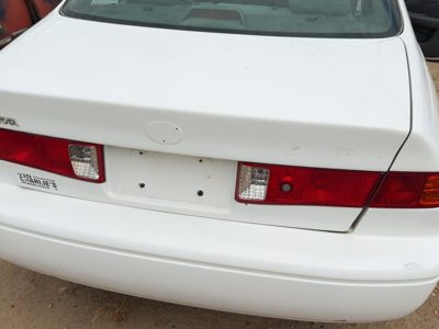 2000 Toyota Camry Trunk/decklid/hatch/tailgate White 040