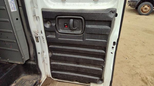 03-14 Express Van Passenger Right Rear Inside Door Trim Panel With Switches Back — photo 2