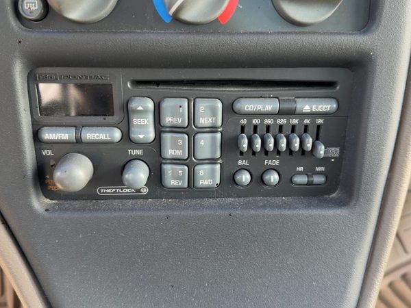 1996-2000 Pontiac Bonneville Stock Radio Oem Factory Stereo Cd Player 09380152 — photo 3