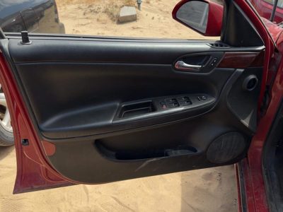 08 Impala Driver Left Front Door Trim Panel With Master Switch Sport Ebony 19C