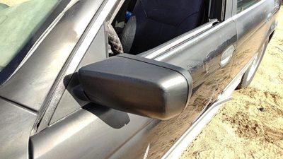 1998 Bmw 540I Driver Left Power Side Mirror Door Mounted Oem Black 51168239013