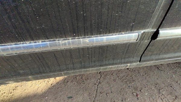 04-05 Xg350 Passenger Right Rear Moulding From Door Back Trim Strip Black — photo 5