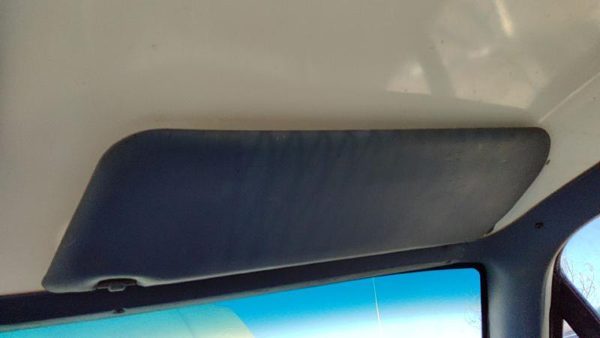 92-97 Ford F350 Passenger Right Sun Visor Oem Blue — photo 2