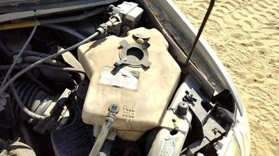 1997-2005 Chevy Venture Coolant Reservoir Radiator Overflow Tank Bottle Oem