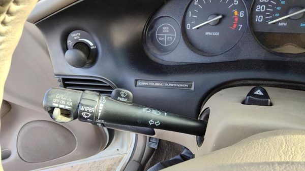 97-04 Regal Turn Signal Switch Windshield Wiper Column Control Lever Assembly — photo 1