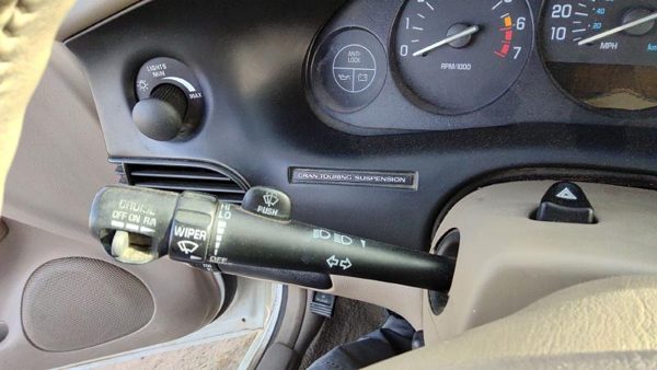 97-04 Regal Turn Signal Switch Windshield Wiper Column Control Lever Assembly — photo 2