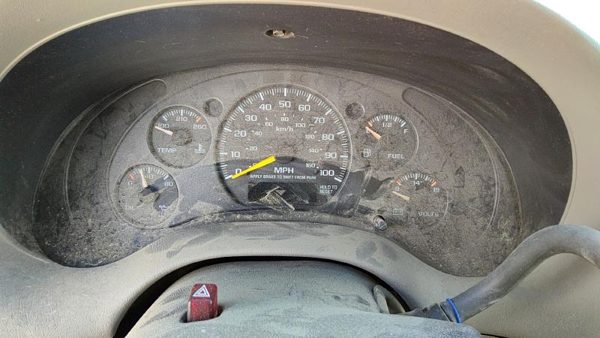 1999 S10 Blazer Speedometer Cluster Instrument Gauges Panel Oem Dash 09355845 — photo 2