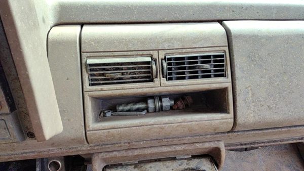 1992-1994 Chevy Silverado 1500 Center Dash Heater Vent Assembly Oem Ac Tan — photo 1