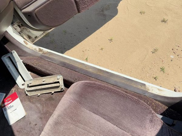 86-89 Accord Lx Passenger Right Lower Sill Step Moulding Trim Panel Sedan Maroon — photo 2