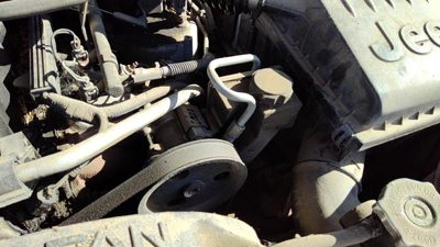 2002-2004 Jeep Grand Cherokee Power Steering Pump With Mount Bracket Oem 4.0L